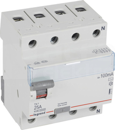 P-304 25A/100mA AC TX3 4P Wyłącznik różnicowoprądowy