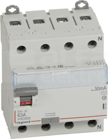 P304 DX3 63A 30MA AC 4P Wyłącznik różnicowoprądowy