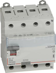 P-304 25A/300mA A DX3 4P Wyłącznik różnicowoprądowy
