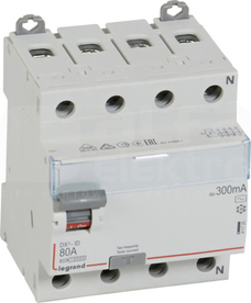 P-304 80A/300mA AC DX3 4P Wyłącznik różnicowoprądowy