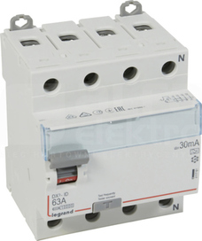 P-304 63A/30mA A DX3 4P Wyłącznik różnicowoprądowy