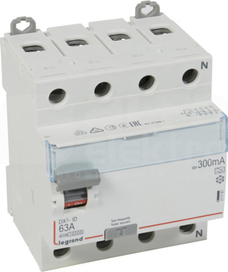 P-304 63A/300mA A DX3 Wyłącznik różnicowoprądowy