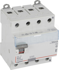 P-304 80A/300mA A DX3 4P Wyłącznik różnicowoprądowy