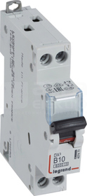 DX3 1P+N B10A 6kA Wyłącznik nadprądowy