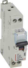 DX3 1P+N C40A 6kA Wyłącznik nadprądowy