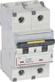DX3 2P C125A 10/16kA Wyłącznik nadprądowy