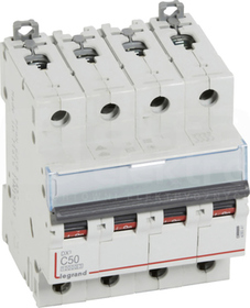 DX3 4P C50A 10kA Wyłącznik nadprądowy