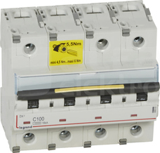 DX3 4P C100A 10/16kA Wyłącznik nadprądowy