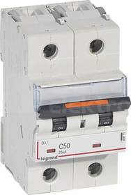 DX3 2P C50A 25kA Wyłącznik nadprądowy