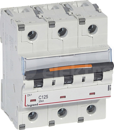 DX3 3P C125A 25kA Wyłącznik nadprądowy