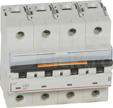 DX3 4P C63A 25kA Wyłącznik nadprądowy