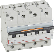 DX3 4P C80A 25kA Wyłącznik nadprądowy