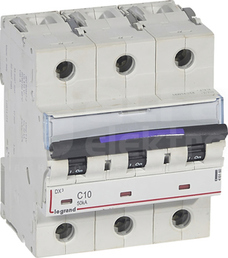 DX3 3P C10A 50kA Wyłącznik nadprądowy