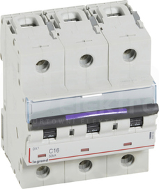 DX3 3P C16A 50kA Wyłącznik nadprądowy