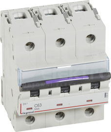 DX3 3P C63A 50kA Wyłącznik nadprądowy