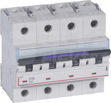 DX3 4P C10A 50kA Wyłącznik nadprądowy
