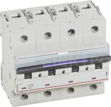 DX3 4P C20A 50kA Wyłącznik nadprądowy