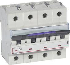 DX3 4P C40A 50kA Wyłącznik nadprądowy