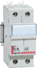 RB328 2P 10x38 500V Podstawa do wkładek cylindrycznych
