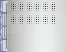SFERA audio aluminium Plakietka modułu