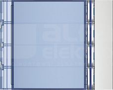 SFERA 4P aluminium Plakietka modułu