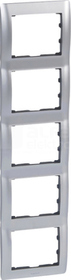 SISTENA/L metal aluminium Ramka pięciokrotna pionowa