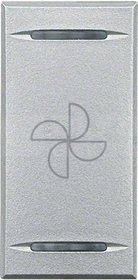 AXOLUTE 1M aluminium Klawisz wentylator