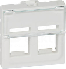 M45 2x KEYSTONE 2M Adapter gniazda teleinformatycznego