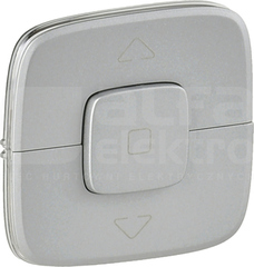 VALENA ALLURE aluminium Klawisz łącznika rolet