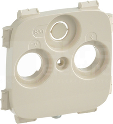 VALENA ALLURE 30mm kremowy Plakietka TV-RD-SAT