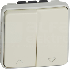 PLEXO55 IP55 biały Przycisk rolet