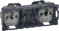 CELIANE 2x2P+Z 16A Gniazdo zespolone