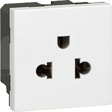 M45 2P+Z 15A Gniazdo EURO-US