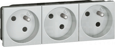 M45 3x2P+Z 45 aluminium Gniazdo zacisk automat.