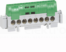 IP2 Z-35 276mm zielony Listwa przyłączeniowa
