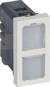 230V Lampa sygnalizacyjna podwójna