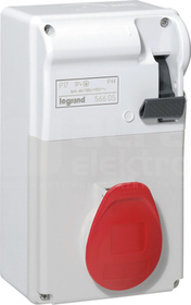 TEMPRA 16A/400V/4P/IP44 Zestaw zasilający z rozłącznikiem