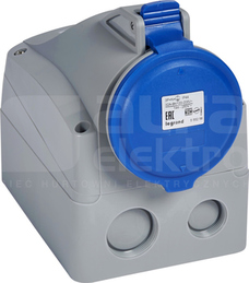 32A 3P+N+Z 230V IP44 Gniazdo stałe