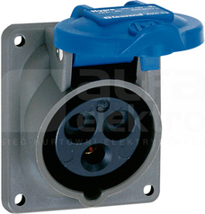 16A 2P+Z 200-250V HYPRA Gniazdo