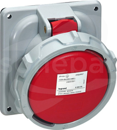 125A 3P+N+Z 415V IP67 Gniazdo Tablicowe