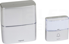 SERENITY 30 melodii zas.200m IP54 aluminium Zestaw dzwonka bezprzewodowego