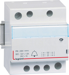TR 324 230V/24/12V 24VA Transformator dzwonkowy