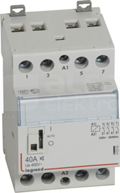 SM 340 40A 230V 4NO Stycznik modułowy cichy