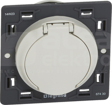 CELIANE biały Gniazdo odkurzacza centralnego