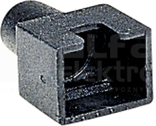 VDI RJ11-45 czarny Osłona do wtyków
