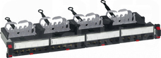 LCS FLAT 1U+4 MODUŁY Panel krosowy