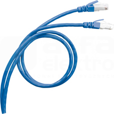 VDI RJ45-RJ45 STP kat.6 2,0mb LSOH Kabel krosowy