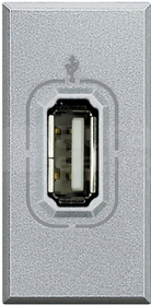 AXOLUTE 1M aluminium Gniazdo USB