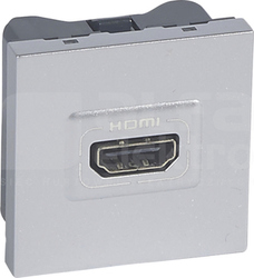 M45 HDMI typ A aluminium Gniazdo komputerowe