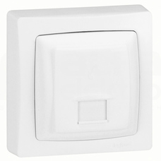 OTEO 1xRJ45 ISDN biały Gniazdo komputerowe